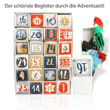 Laden Sie das Bild in den Galerie-Viewer, Adventskalender mit 24 Paar lustige Socken